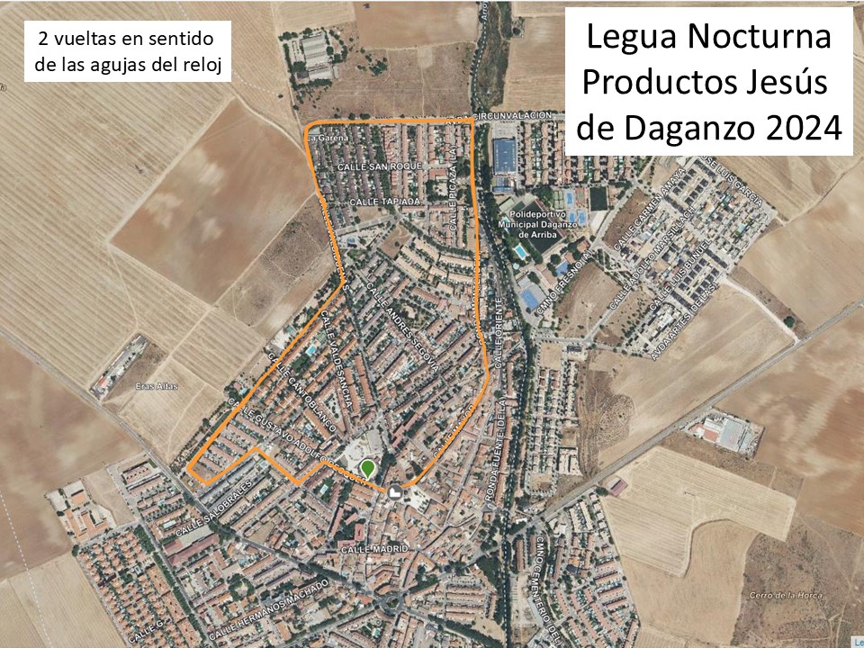 Circuito legua Daganzo 2024