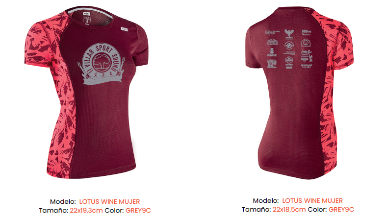 camiseta adulto