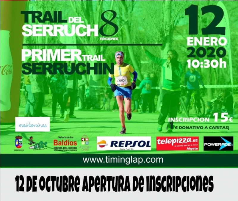 TRAIL DEL SERRUCHO 8 - Register