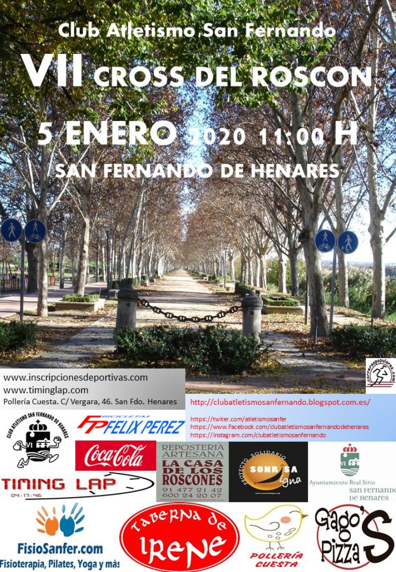 VII CROSS DEL ROSCÓN DE SAN FERNANDO DE HENARES - Inscriu-te