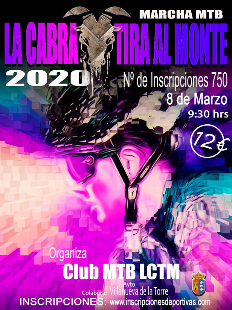 MARCHA MTB LA CABRA TIRA AL MONTE  2020 - Inscríbete