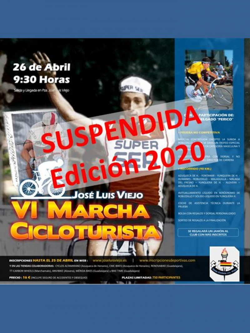VI MARCHA CICLOTURISTA JOSE LUIS VIEJO - Inscríbete