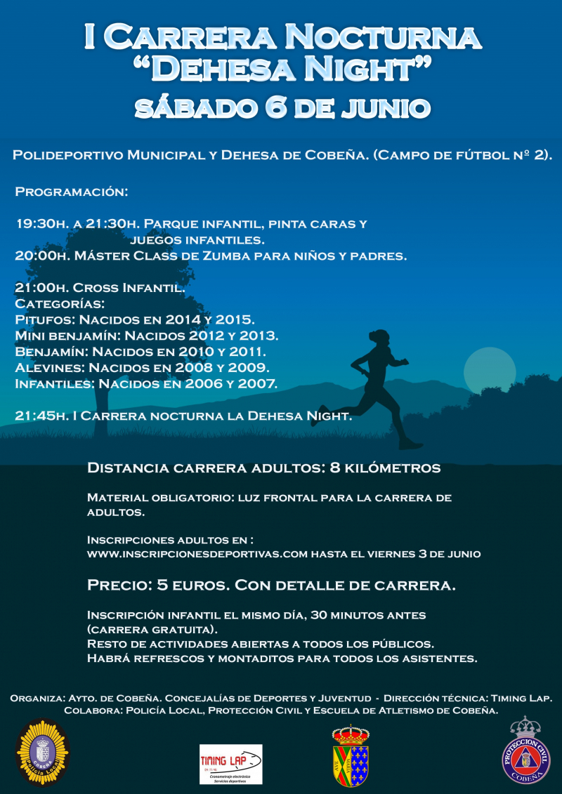 I  CARRERA NOCTURA  - Inscríbete