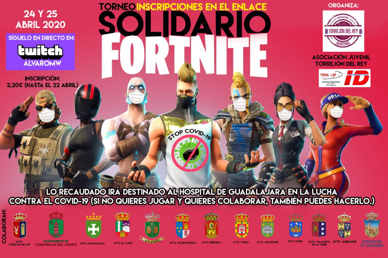 TORNEO SOLIDARIO FORTNITE - Register