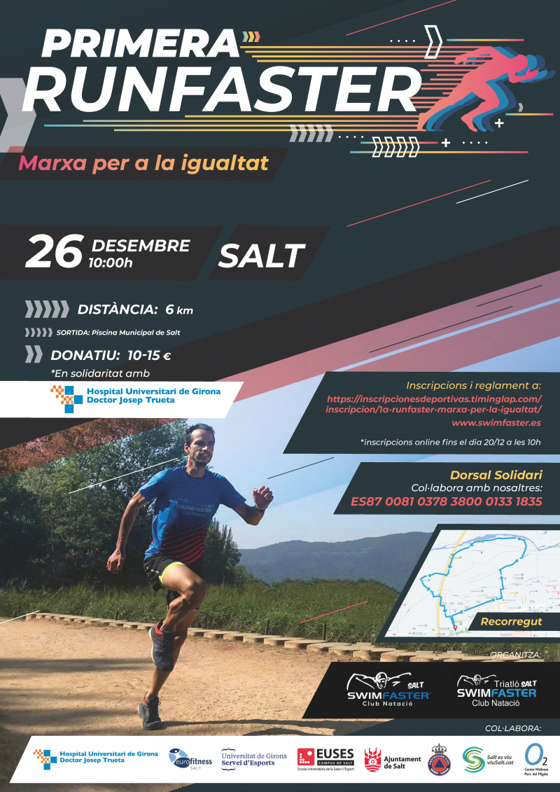 1A RUNFASTER  MARXA PER LA IGUALTAT. - Inscriu-te
