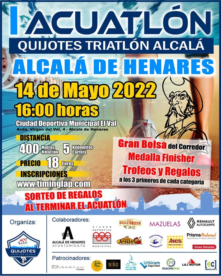 I ACUATLÓN ALCALÁ DE HENARES - Inscrivez-vous