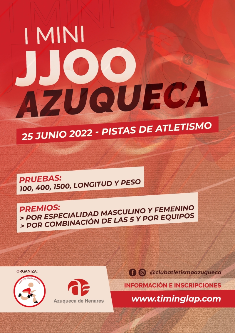 I MINI JUEGOS OLIMPICOS AZUQUECA - Inscríbete