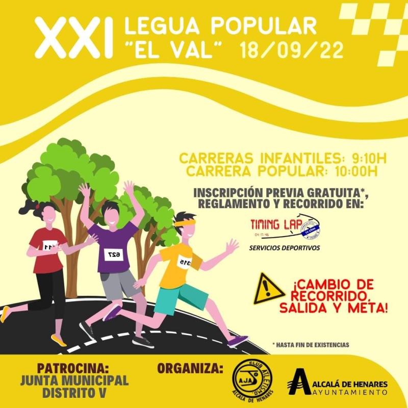 XXI LEGUA DEL VAL - Inscrivez-vous