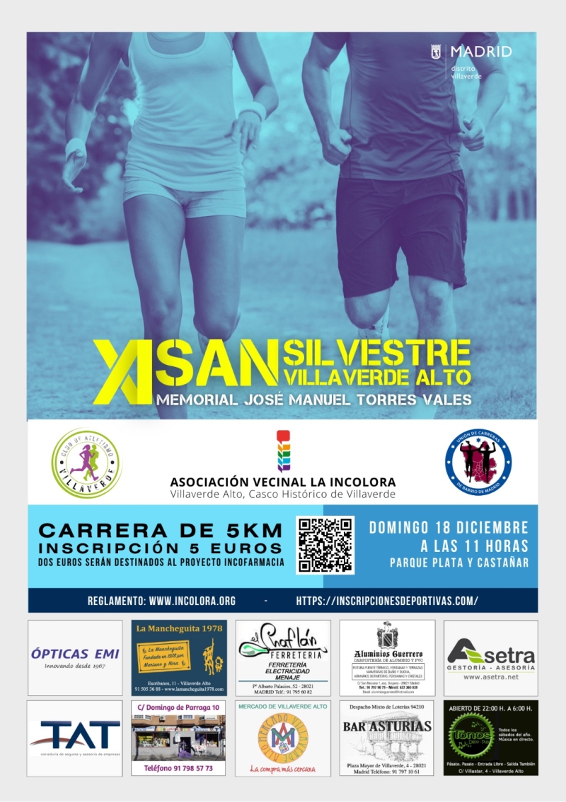 XI SAN SILVESTRE DE VILLAVERDE ALTO - Inscriu-te