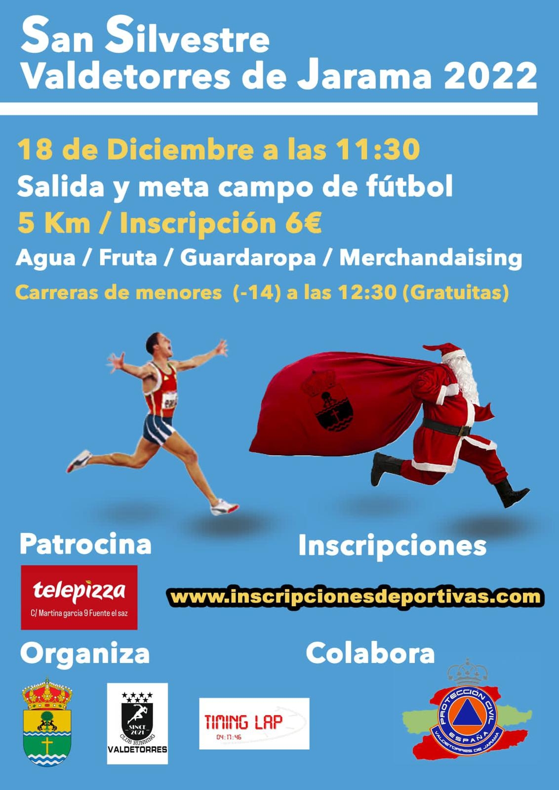 SAN SILVESTRE VALDETORRES DE JARAMA 2022 - Inscrivez-vous