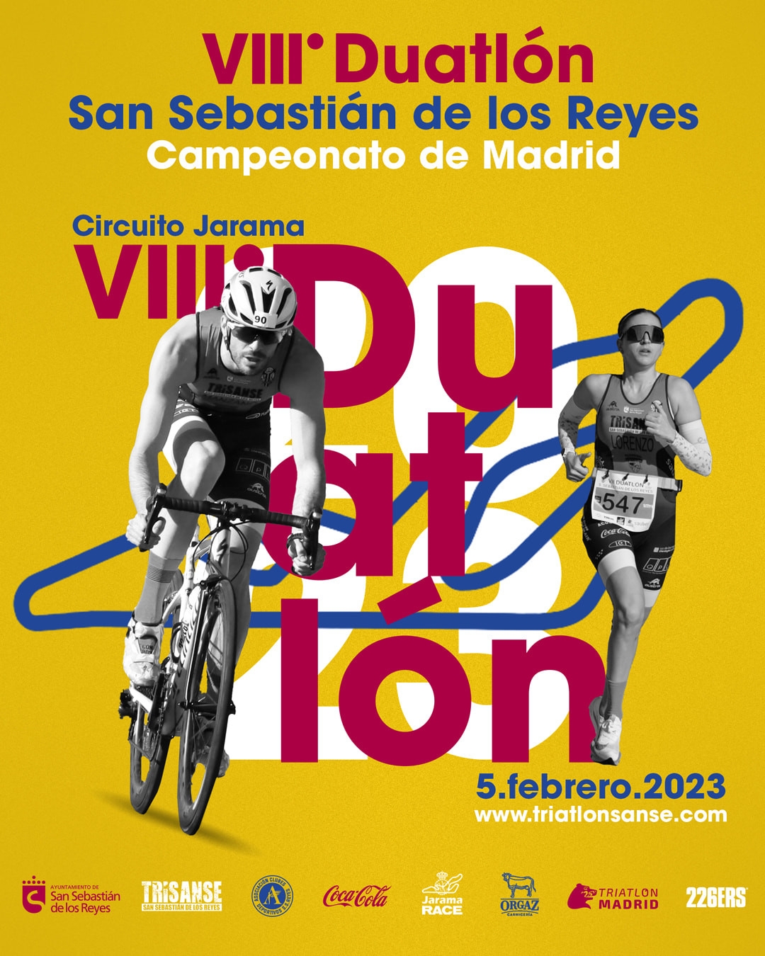 VIII DUATLON SAN SEBASTIÁN DE LOS REYES - Inscreva-se