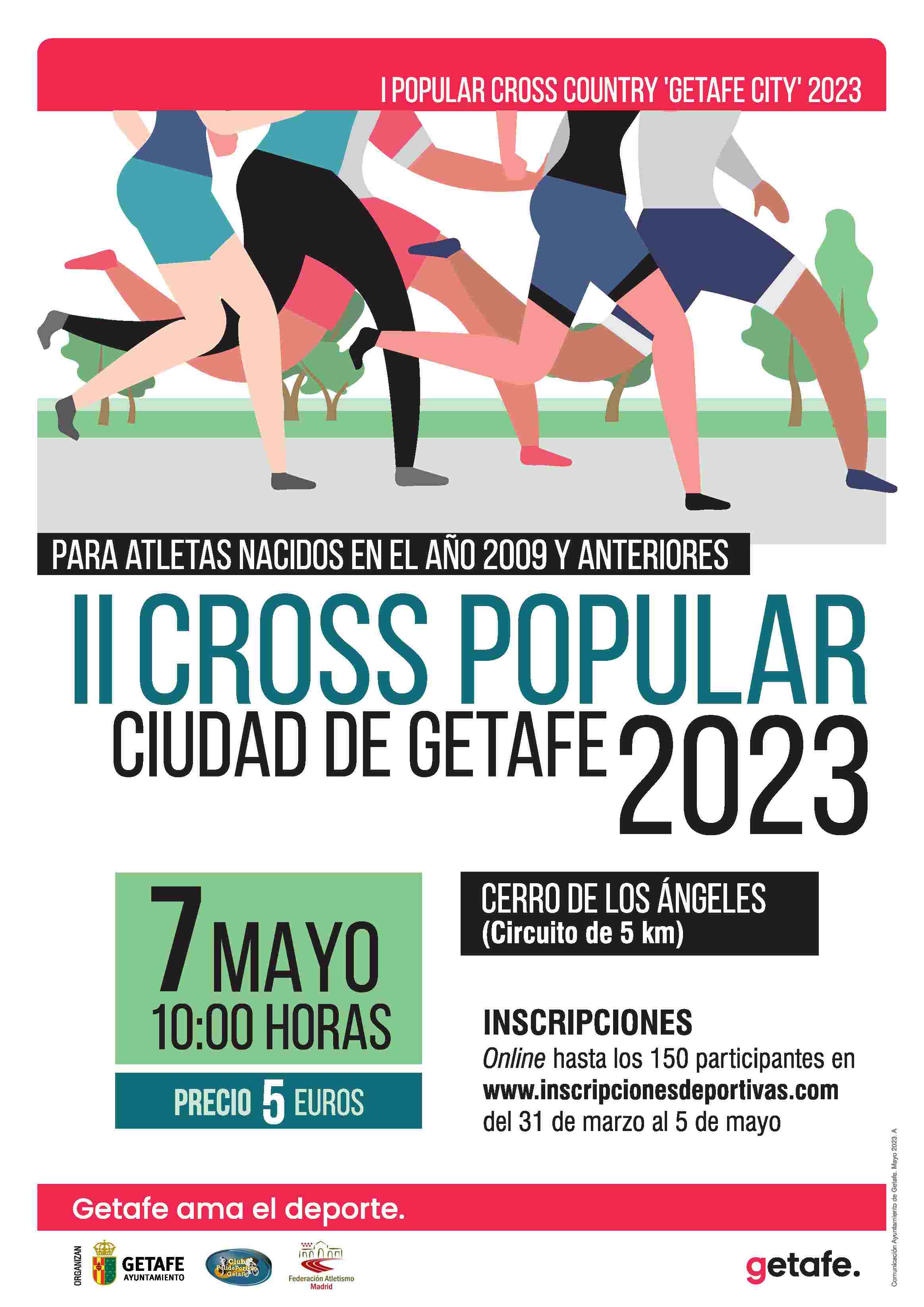 II CROSS POPULAR CIUDAD DE GETAFE - Register