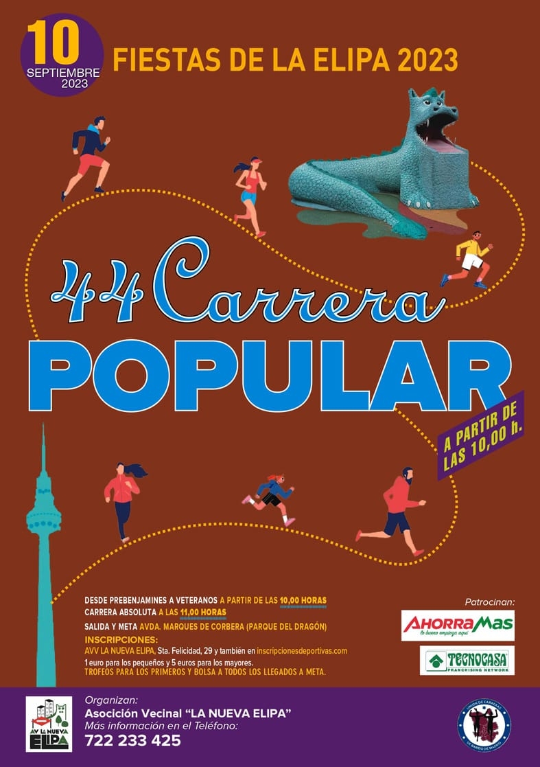 44 CARRERA POPULAR LA ELIPA - Register