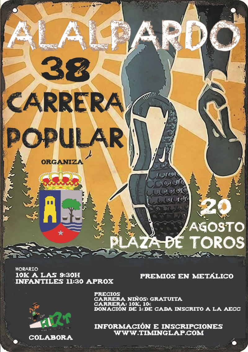 38 CARRERA POPULAR DE ALALPARDO - Inscríbete