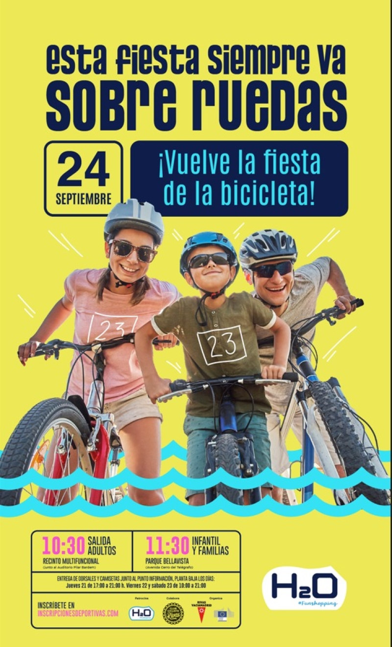 XXVI FIESTA DE LA BICICLETA DE RIVAS - Inscríbete