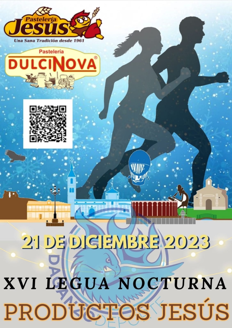 XVI LEGUA NOCTURNA PRODUCTOS JESÚS VILLA DE DAGANZO 2023 - Inscriu-te