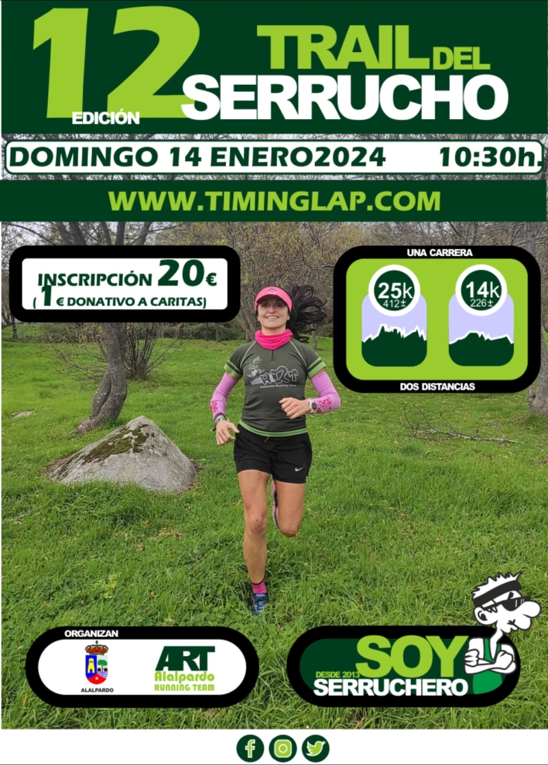 TRAIL DEL SERRUCHO 12 - Prijava