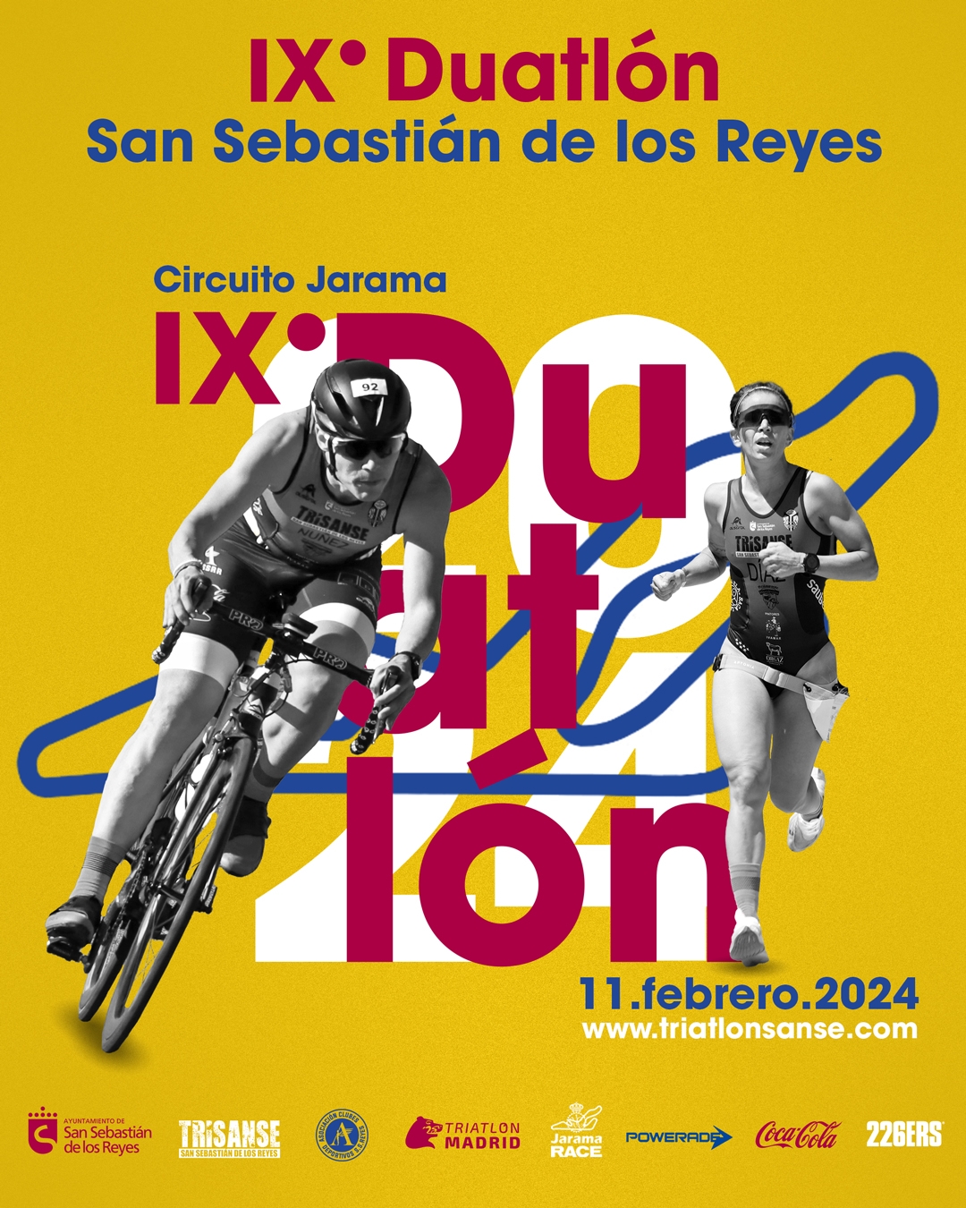 IX DUATLON SAN SEBASTIÁN DE LOS REYES - Inscríbete