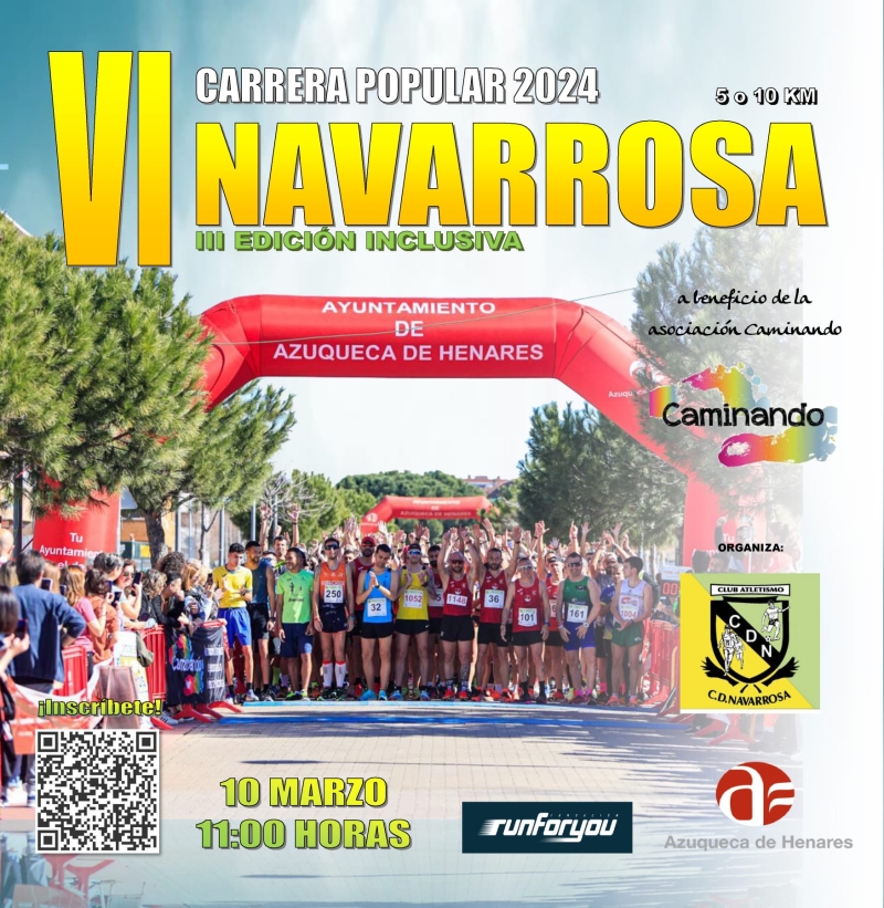 VI CARRERA SOLIDARIA POPULAR NAVARROSA - Inscríbete