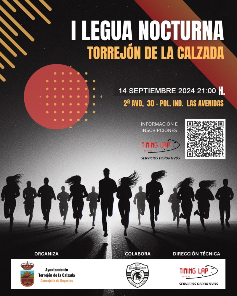 LEGUA NOCTURNA TORREJÓN DE LA CALZADA 2024 - Inscriu-te