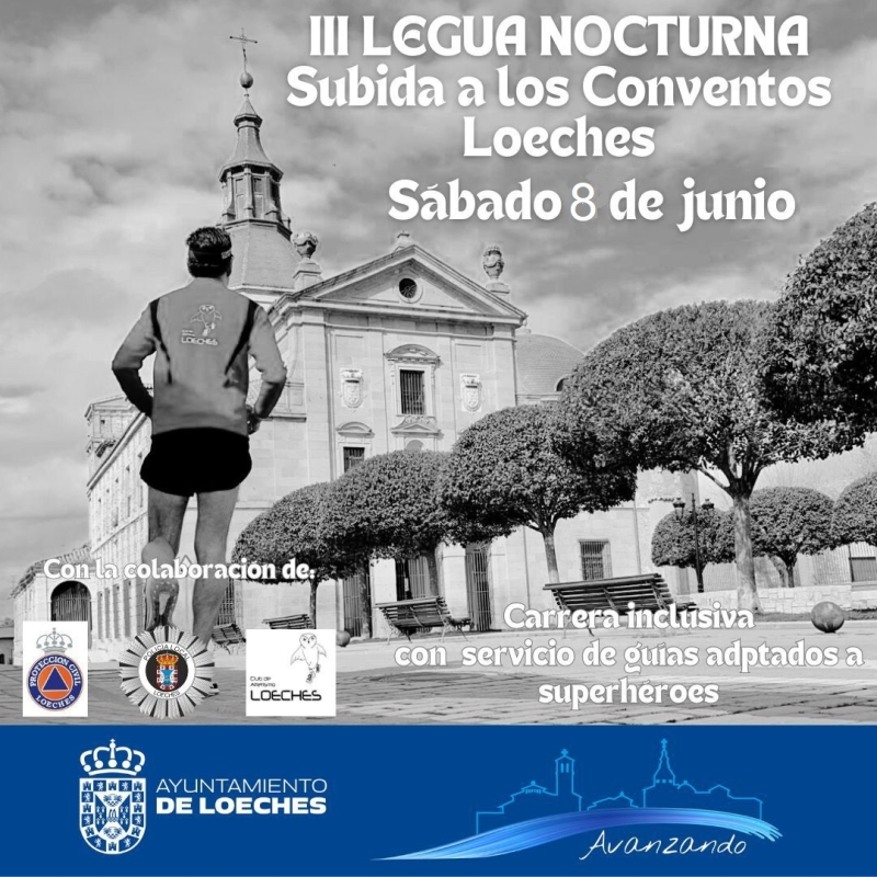 III LEGUA NOCTURNA SUBIDA A LOS CONVENTOS LOECHES - Inscriu-te