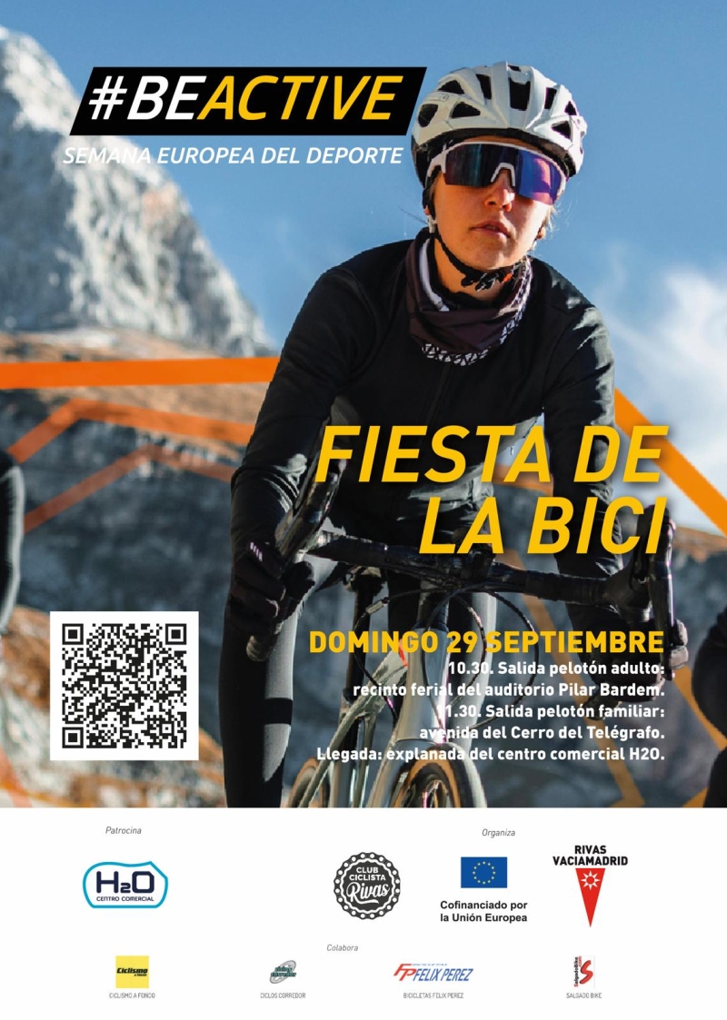 FIESTA DE LA BICICLETA DE RIVAS 2024 - Inscríbete