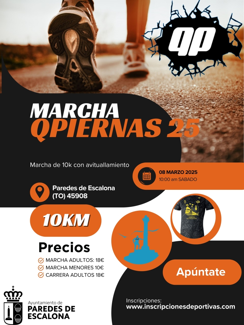 TRAIL WALK & RUNNING 10K  QUEBRANTA PIERNAS 2025 - Inscríbete