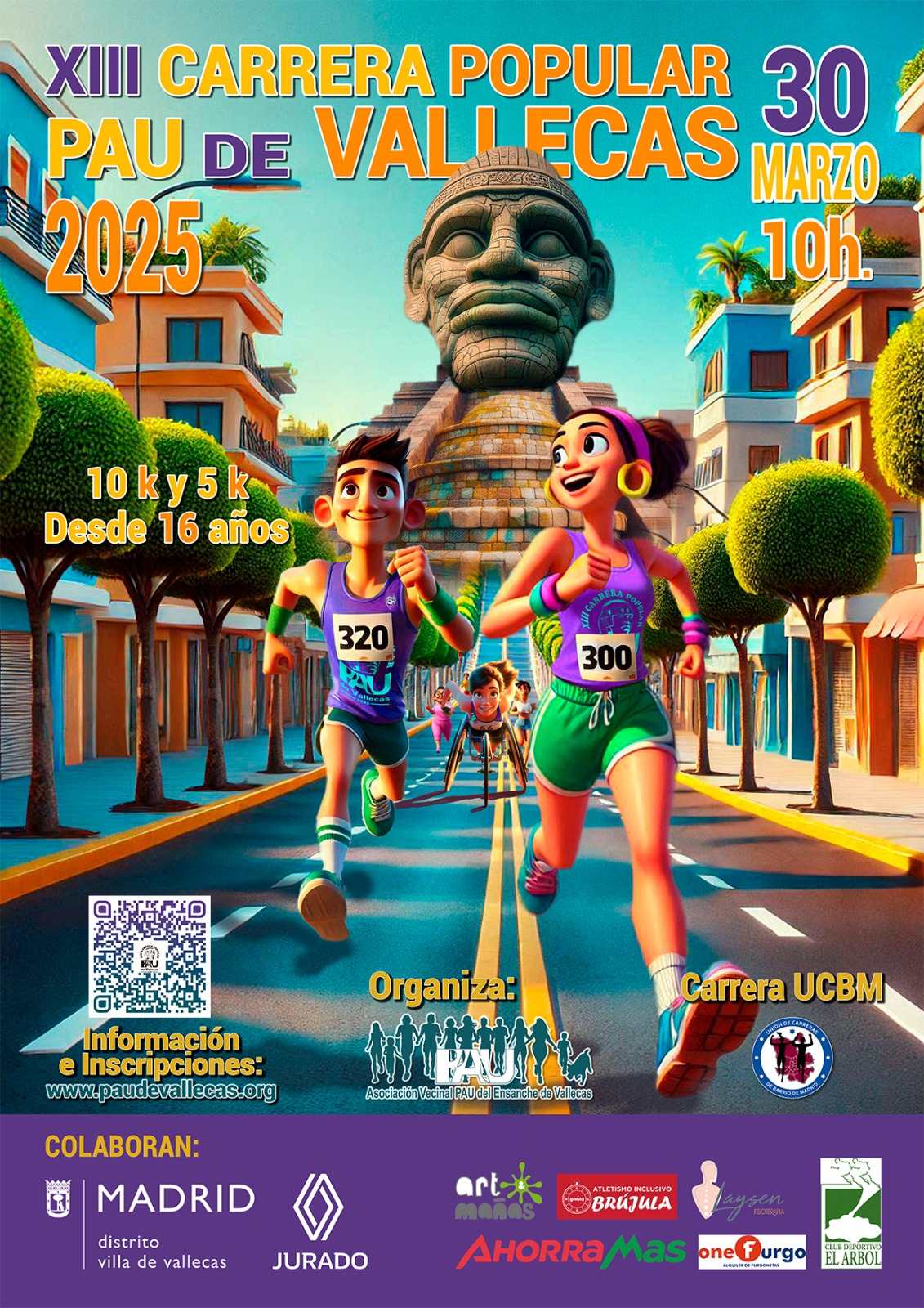 XIII CARRERA POPULAR PAU DE VALLECAS - Inscríbete