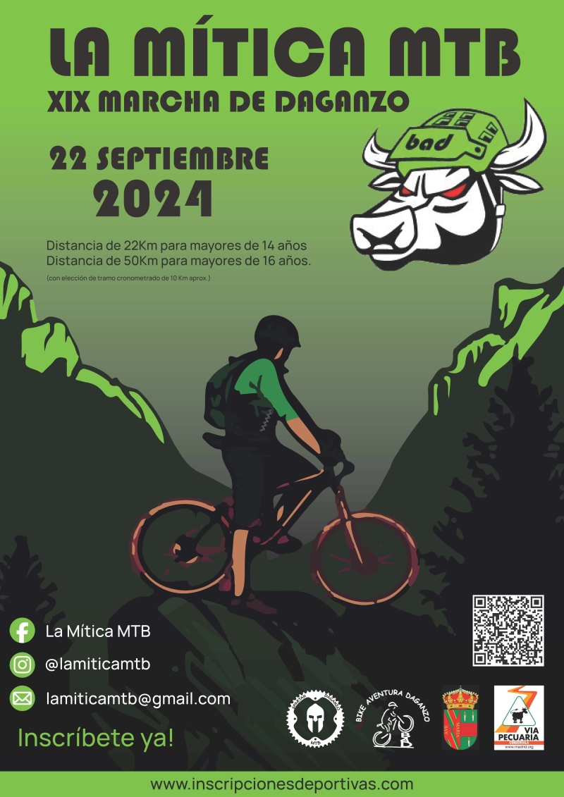 LA MÍTICA MTB XX MARCHA DE DAGANZO - Inscríbete