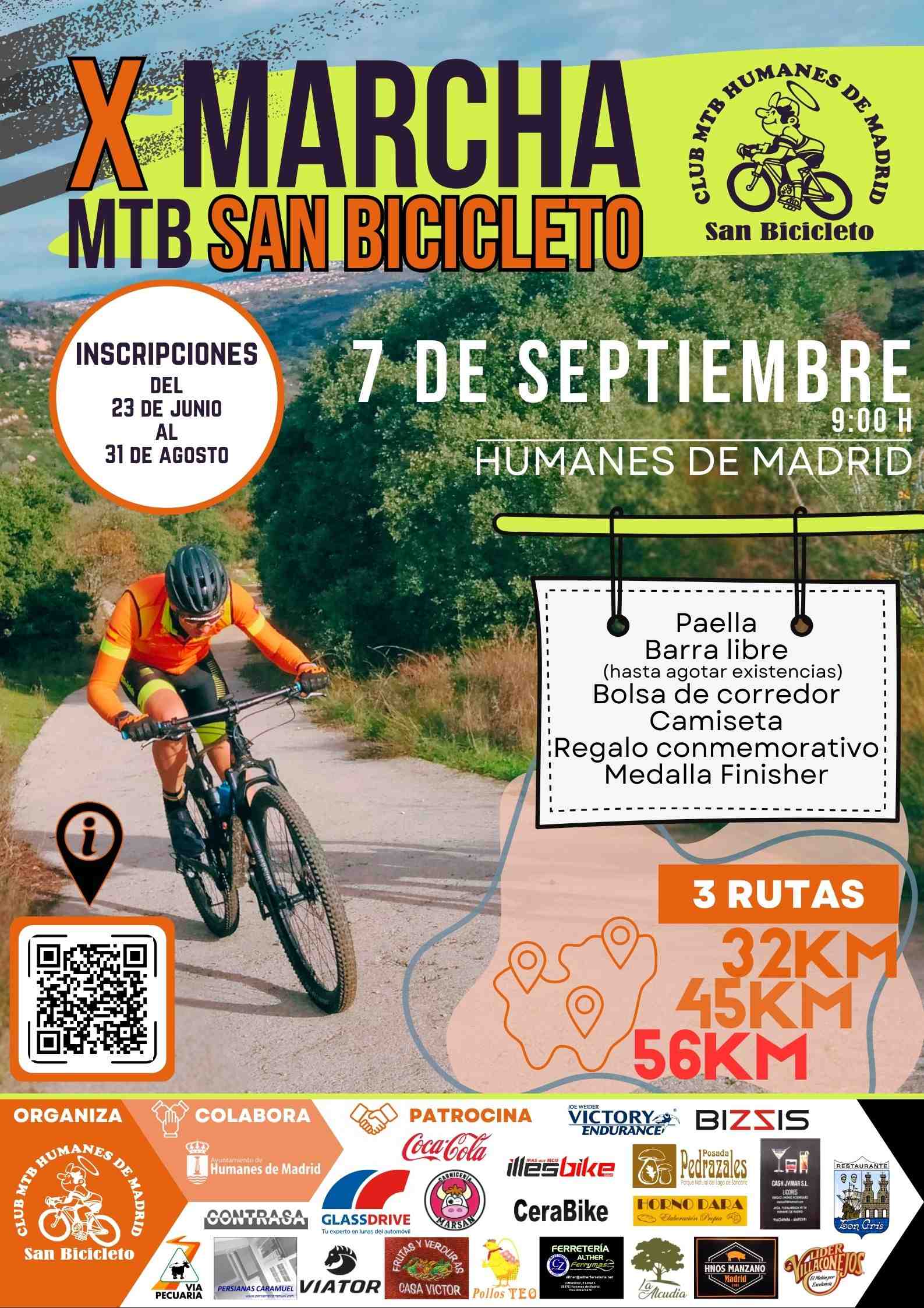X MARCHA MTB SAN BICICLETO 2025 - Inscríbete