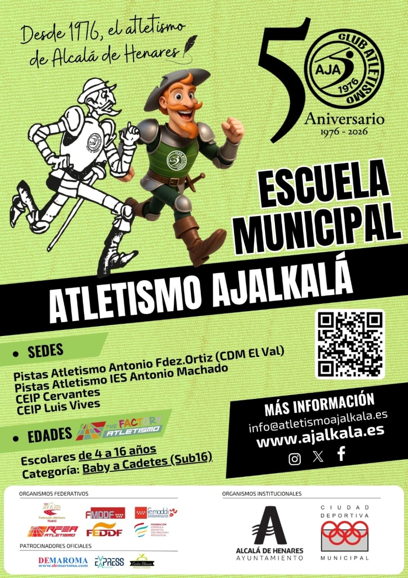 ESCUELA CLUB ATLETISMO AJALKALA 25-26 - Inscríbete