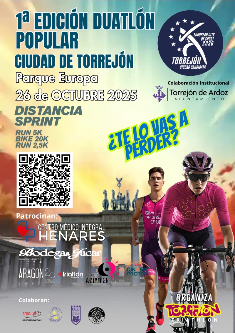 I DUATLÓN CIUDAD DE TORREJÓN - Inscríbete