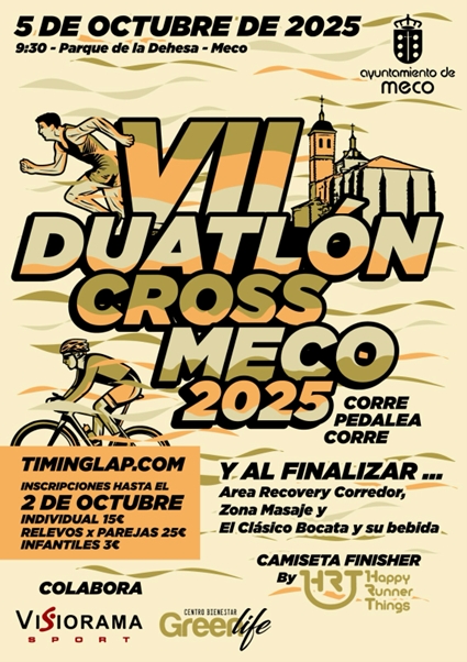 DUATLON CROSS MECO 2025 - Inscríbete