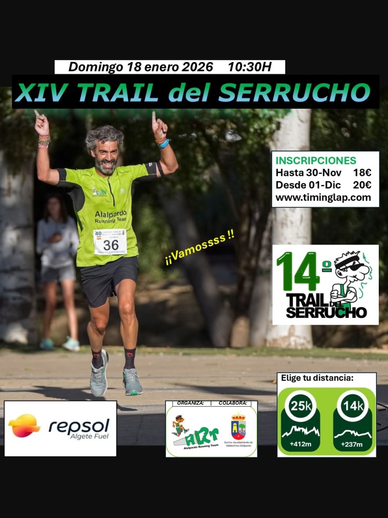 TRAIL DEL SERRUCHO 14 - Iscriviti