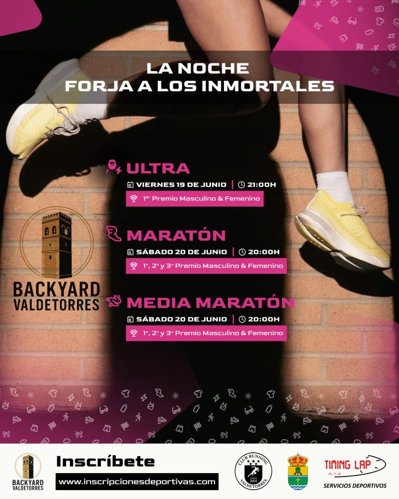 II BACKYARD EL RETO VALDETORRES DE JARAMA - Inscríbete