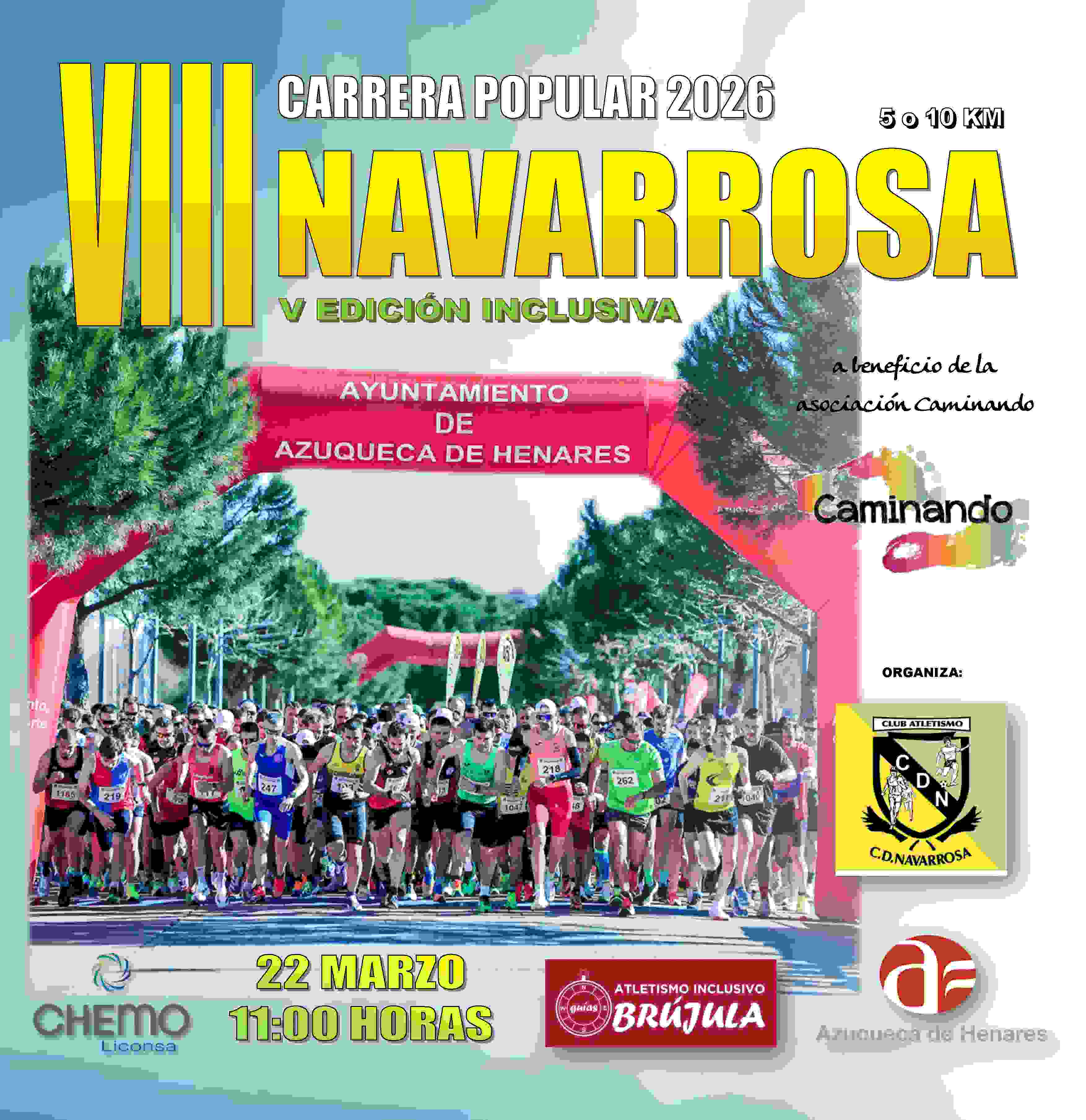 VIII CARRERA SOLIDARIA POPULAR NAVARROSA - Inscríbete