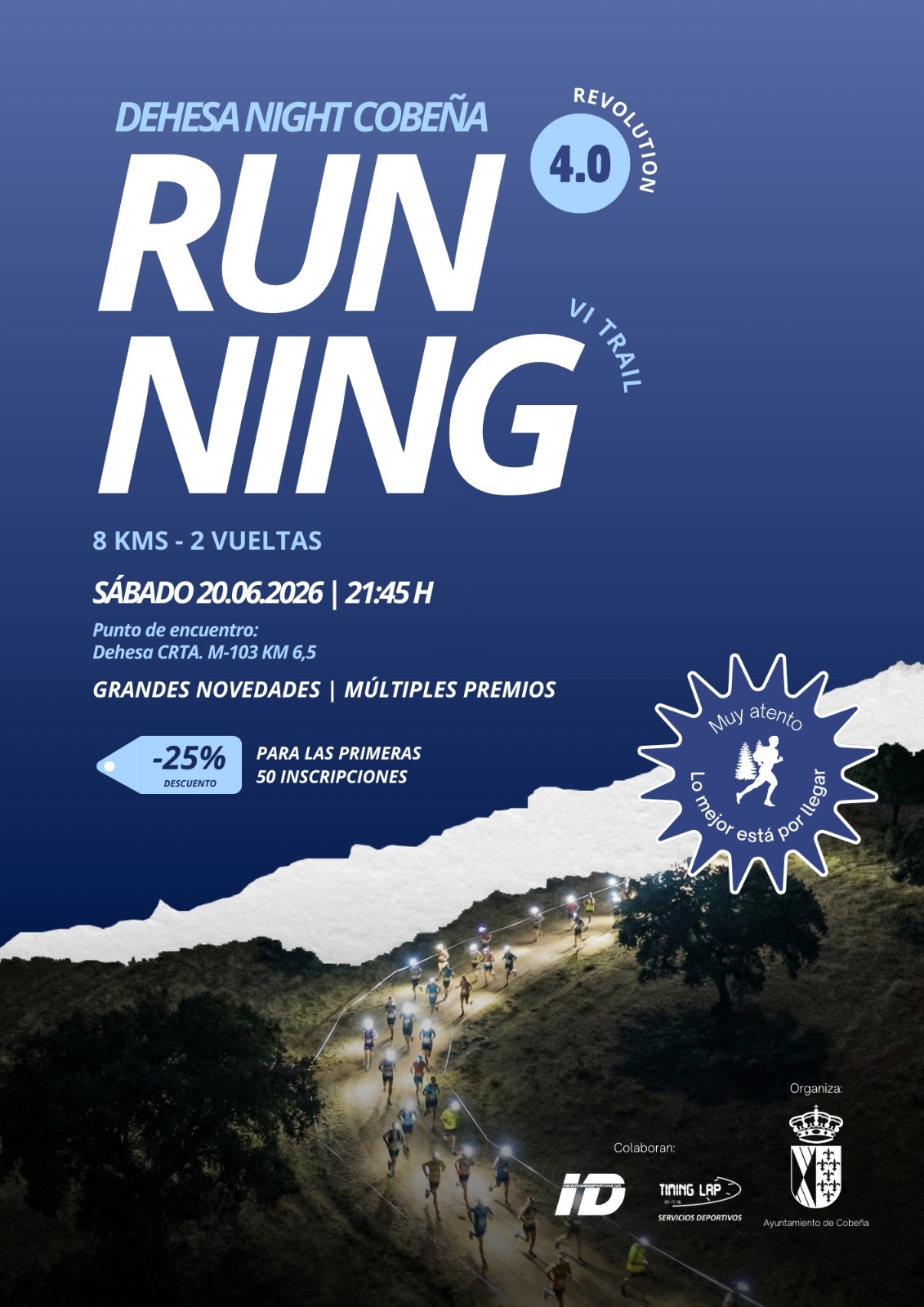 DEHESA NIGHT COBEÑA 2026 - Inscríbete