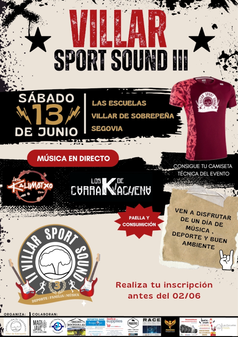 VILLAR SPORT & SOUND 3 - Inscríbete