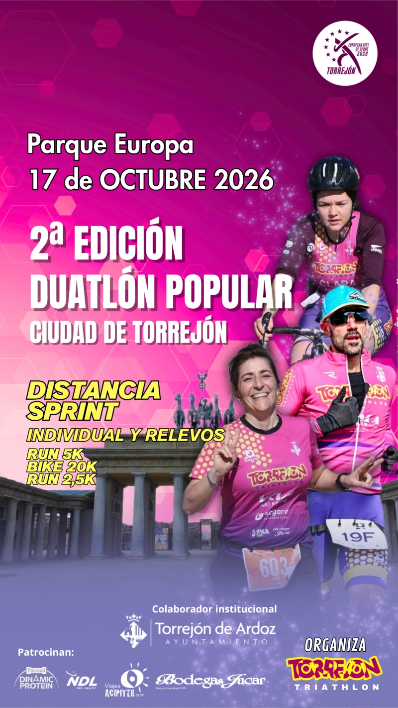 II DUATLÓN CIUDAD DE TORREJÓN - Inscríbete