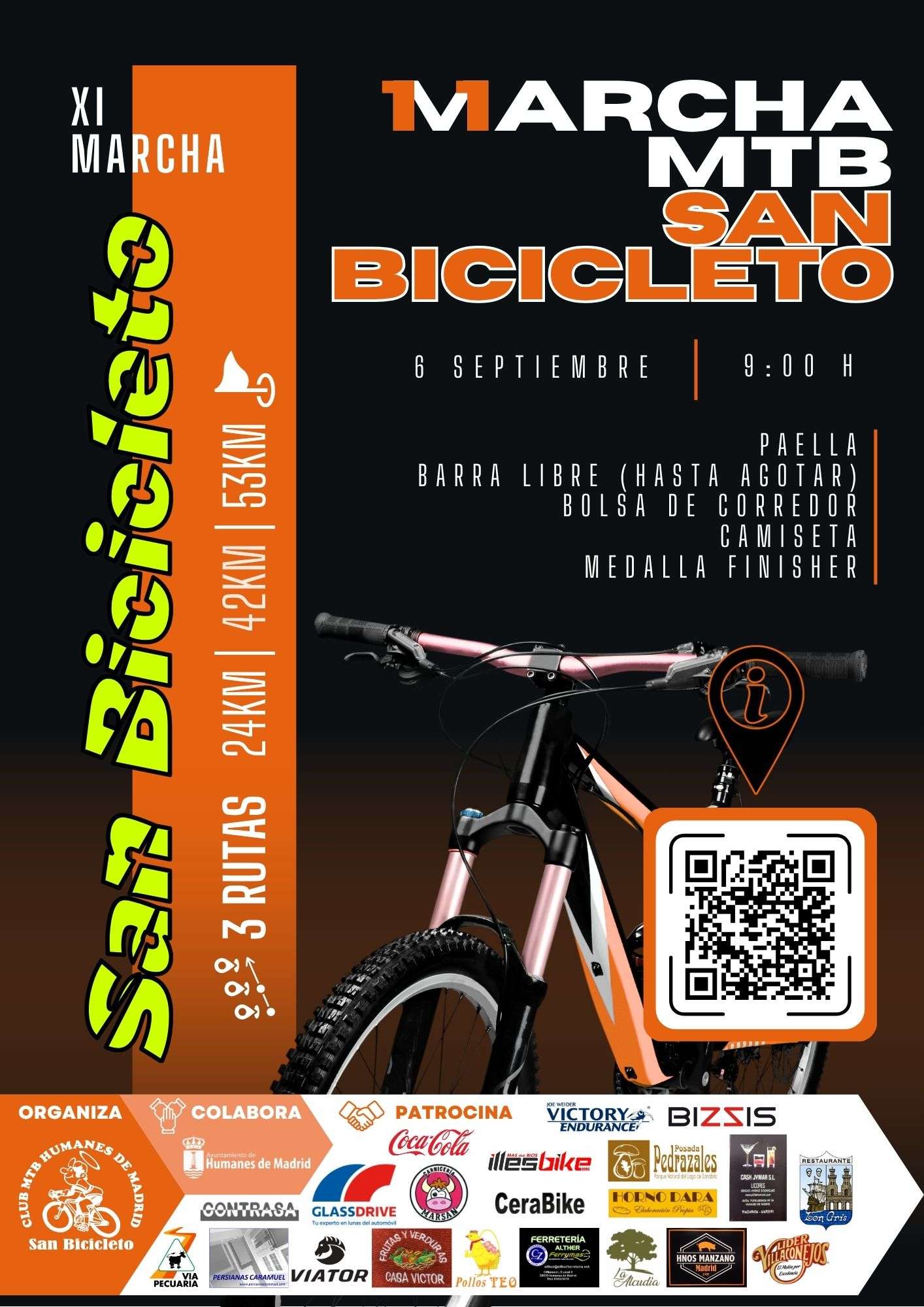 XI MARCHA MTB SAN BICICLETO 2026 - Register