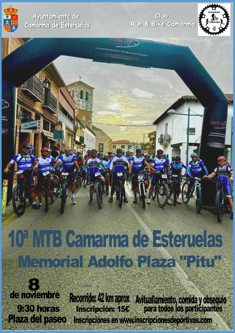 X MARCHA MTB CAMARMA - Inscríbete