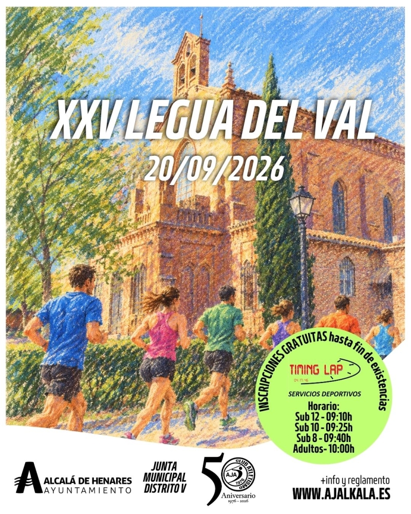 XXV LEGUA DEL VAL  - Inscríbete