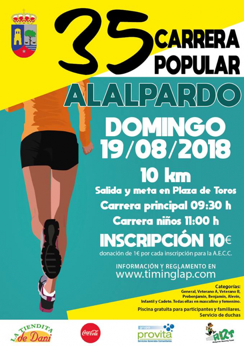 35 CARRERA POPULAR DE ALALPARDO - Iscriviti