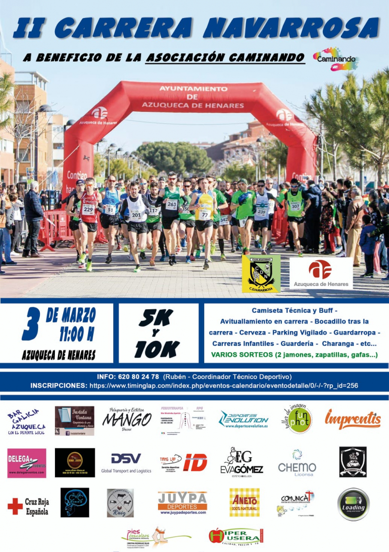 II CARRERA SOLIDARIA POPULAR NAVARROSA - Prijava