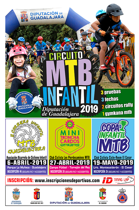 I CIRCUITO MTB INFANTIL DE GUADALAJARA - Inscris-toi