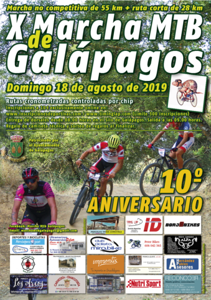 MARCHA MTB GALAPAGOS - Inscríbete