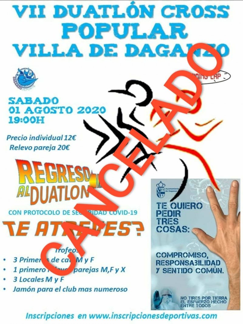 VII DUATLÓN CROSS POPULAR DAGANZO - Inscríbete VII DUATLÓN CROSS POPULAR DAGANZO - Inscríbete