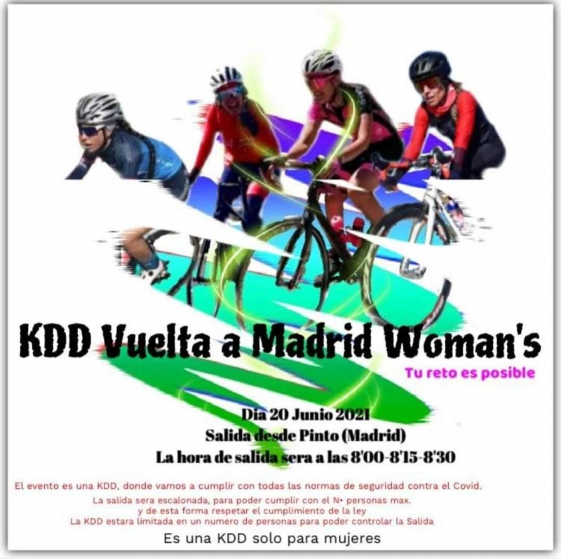 LISTA DE ESPERA PARA EL RETO VUELTA A MADRID WOMAN - Inscríbete