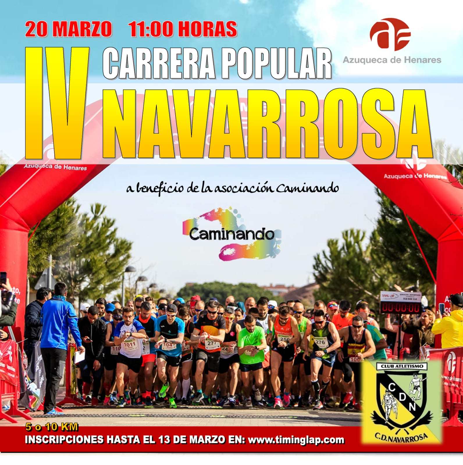 IV CARRERA SOLIDARIA POPULAR NAVARROSA - Inscríbete IV CARRERA SOLIDARIA POPULAR NAVARROSA - Inscríbete