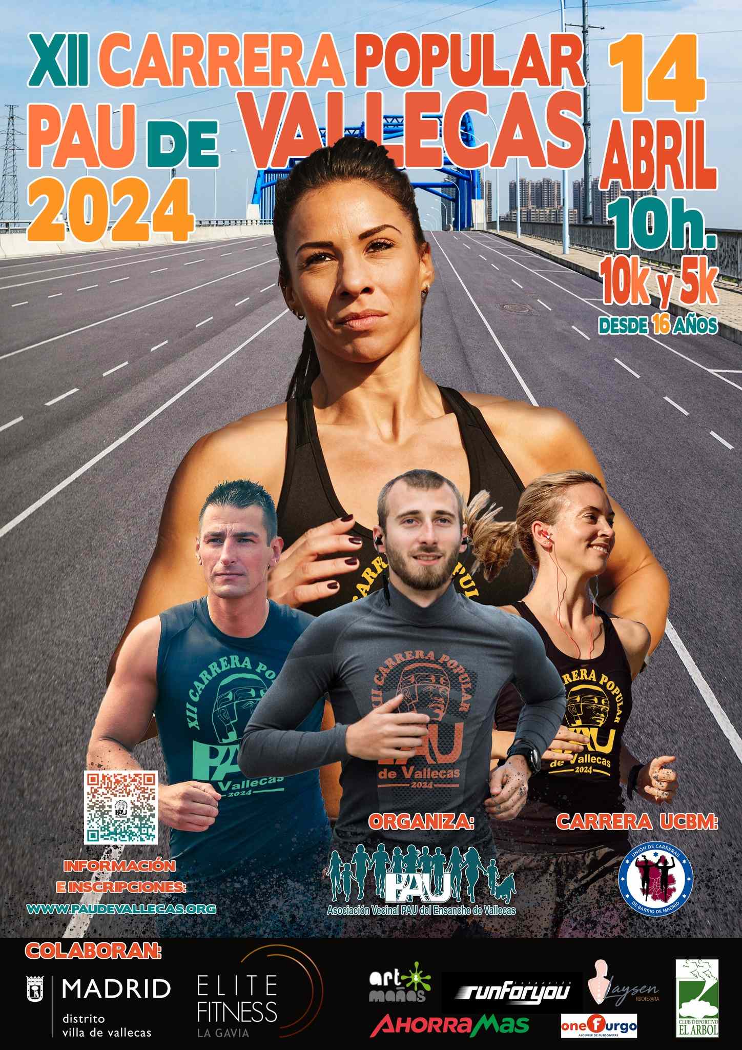 XII CARRERA POPULAR PAU DE VALLECAS - Inscríbete XII CARRERA POPULAR PAU DE VALLECAS - Inscríbete